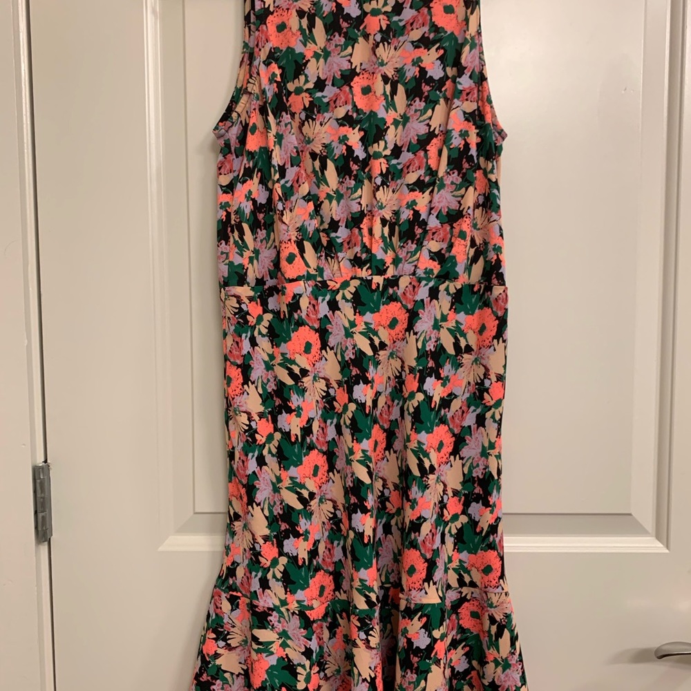 J crew floral summer dress, size 4